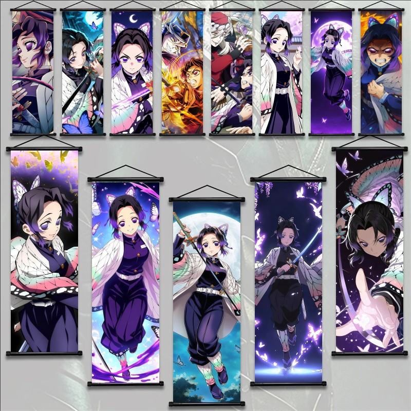 Home Decor Deals - Shinobu Kocho Demon Slayer Art Fabric