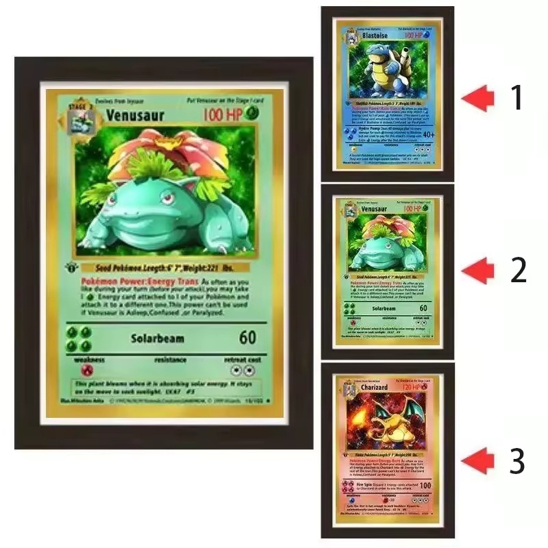 Home Decor Etsy - Anime Pokémon 3D Lenticular Poster Genger