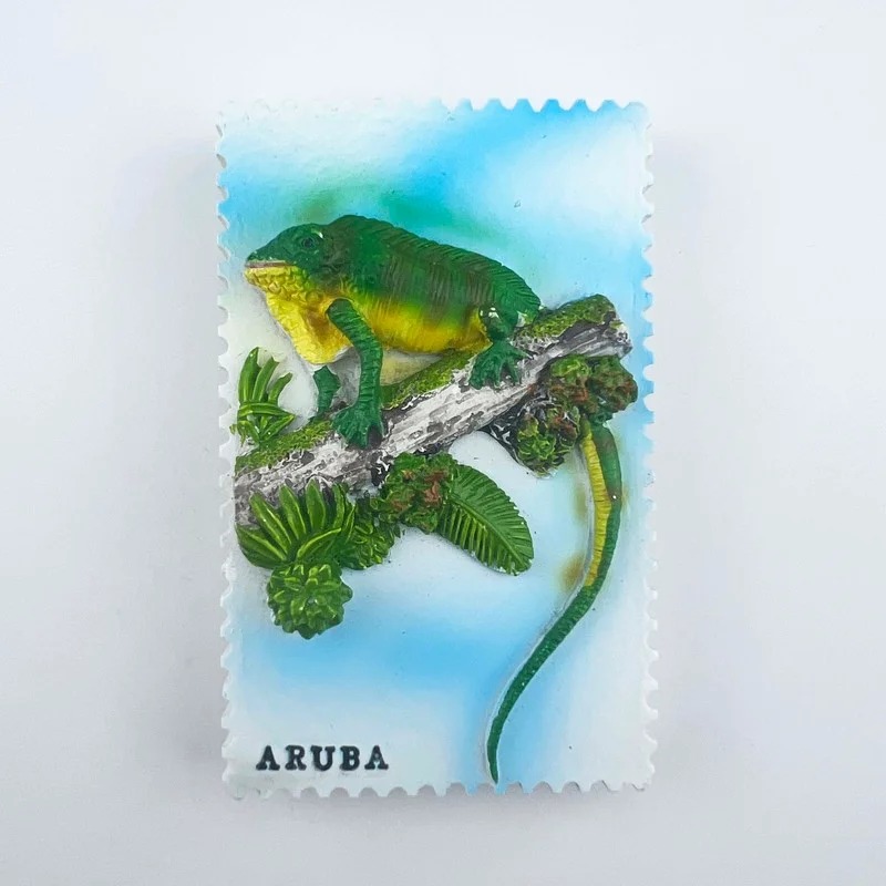 Home Decor Netherlands - Holland Fridge Magnet Aruba Tourist Souvenirs