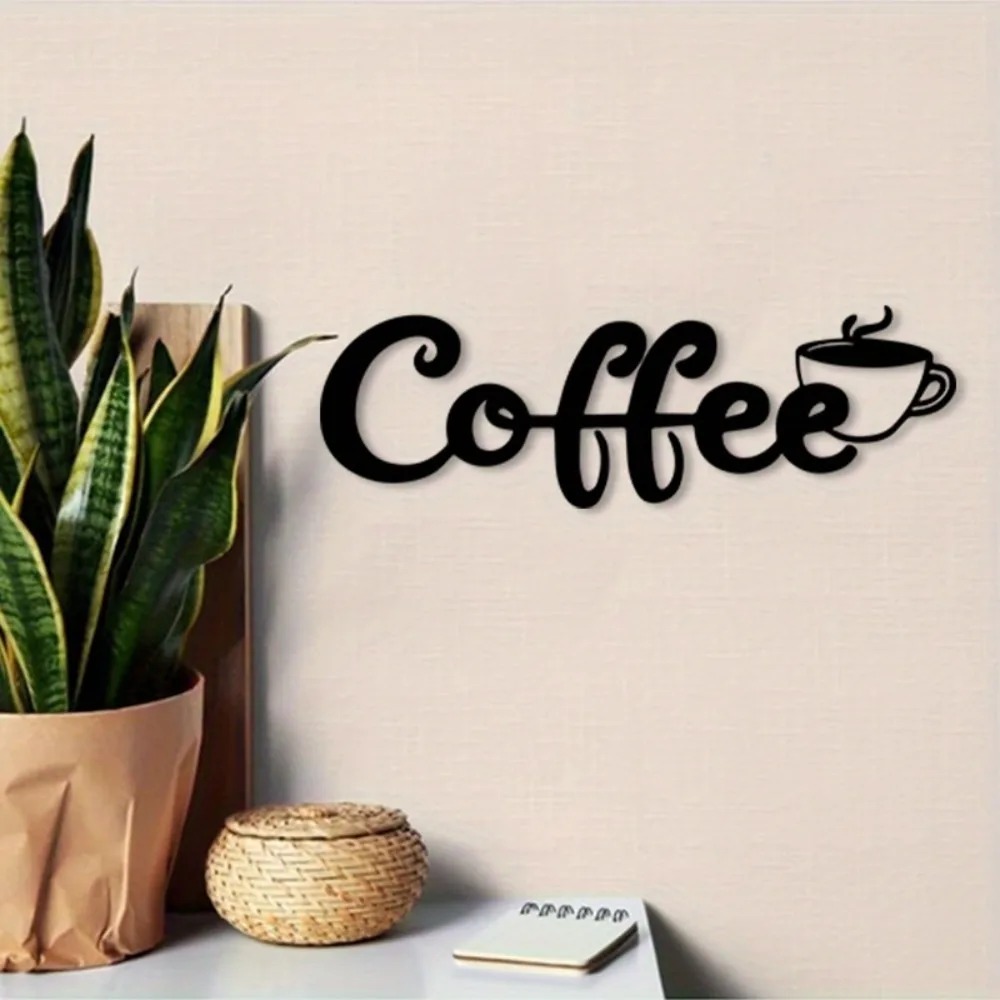 Home Decor Minimalist Style - Brand Vintage Metal Coffee Cup Wall