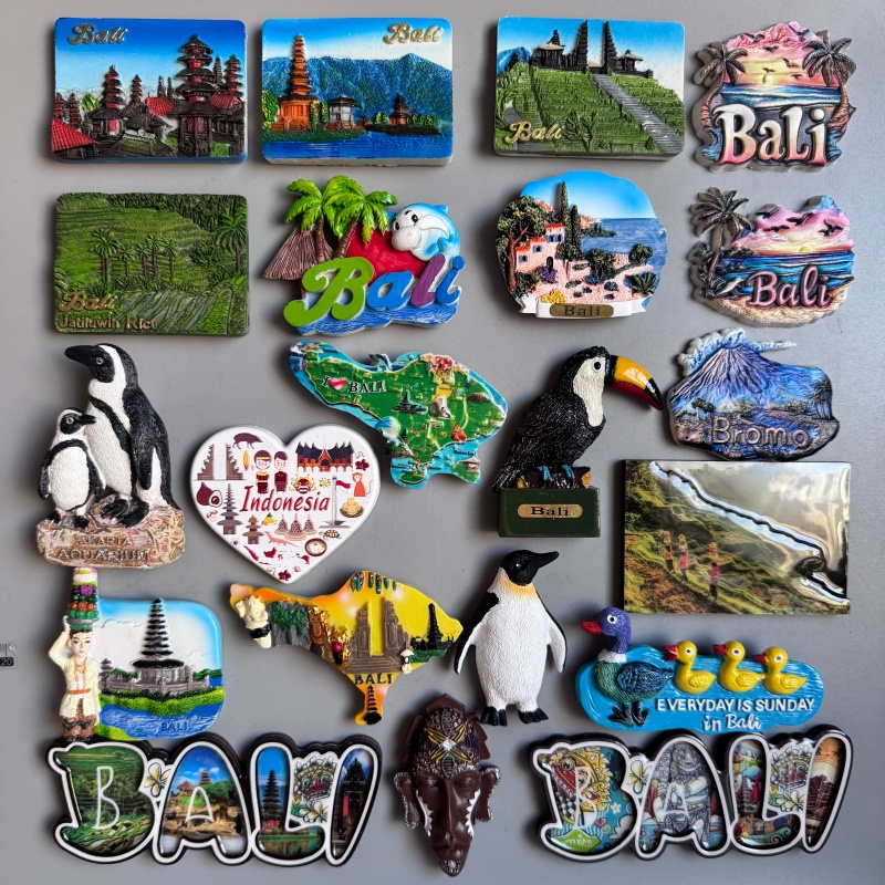 Home Decor Jakarta - Indonesia Tourist Souvenir Jakarta Bali Fridge