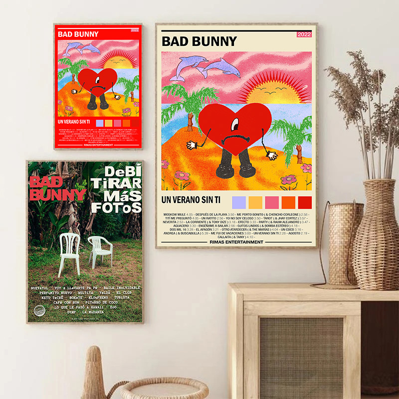 Home Decor Essentials - Bad Bunny Hip Hop Rap Music