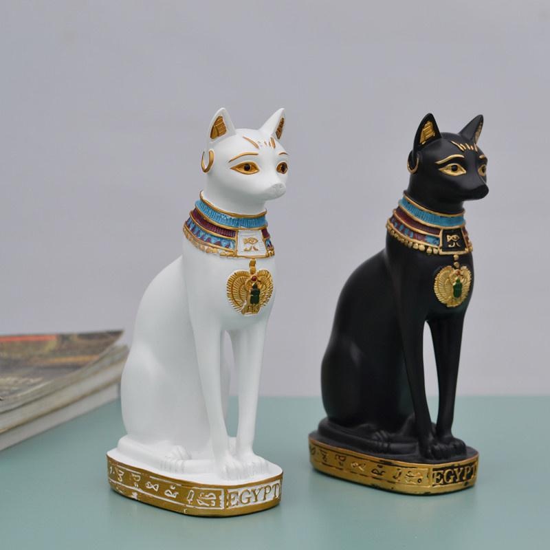 Home Decor Egypt - Cat Statue Ornament Egyptian Cat Figurine