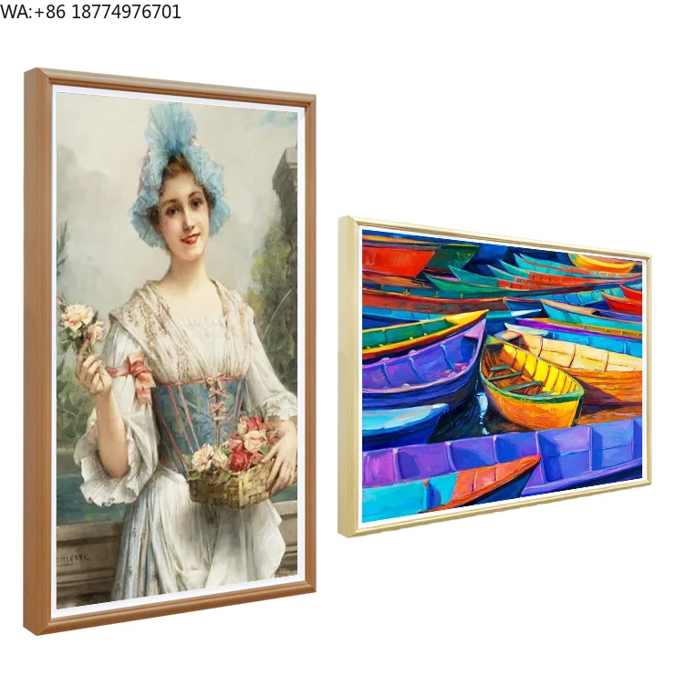 Home Decor Frames - NFT Multi-Language Wall-Mounted Electronic Home Decoration