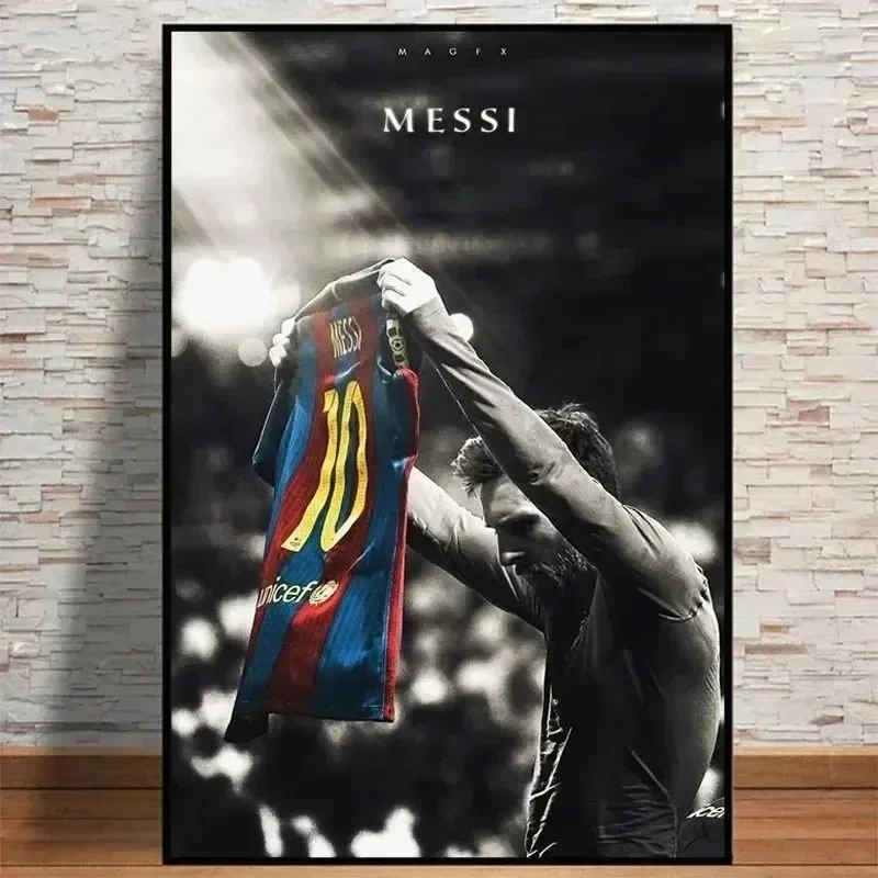 Home Decor Essentials - Lionel Messi Football Star Classic Vintage
