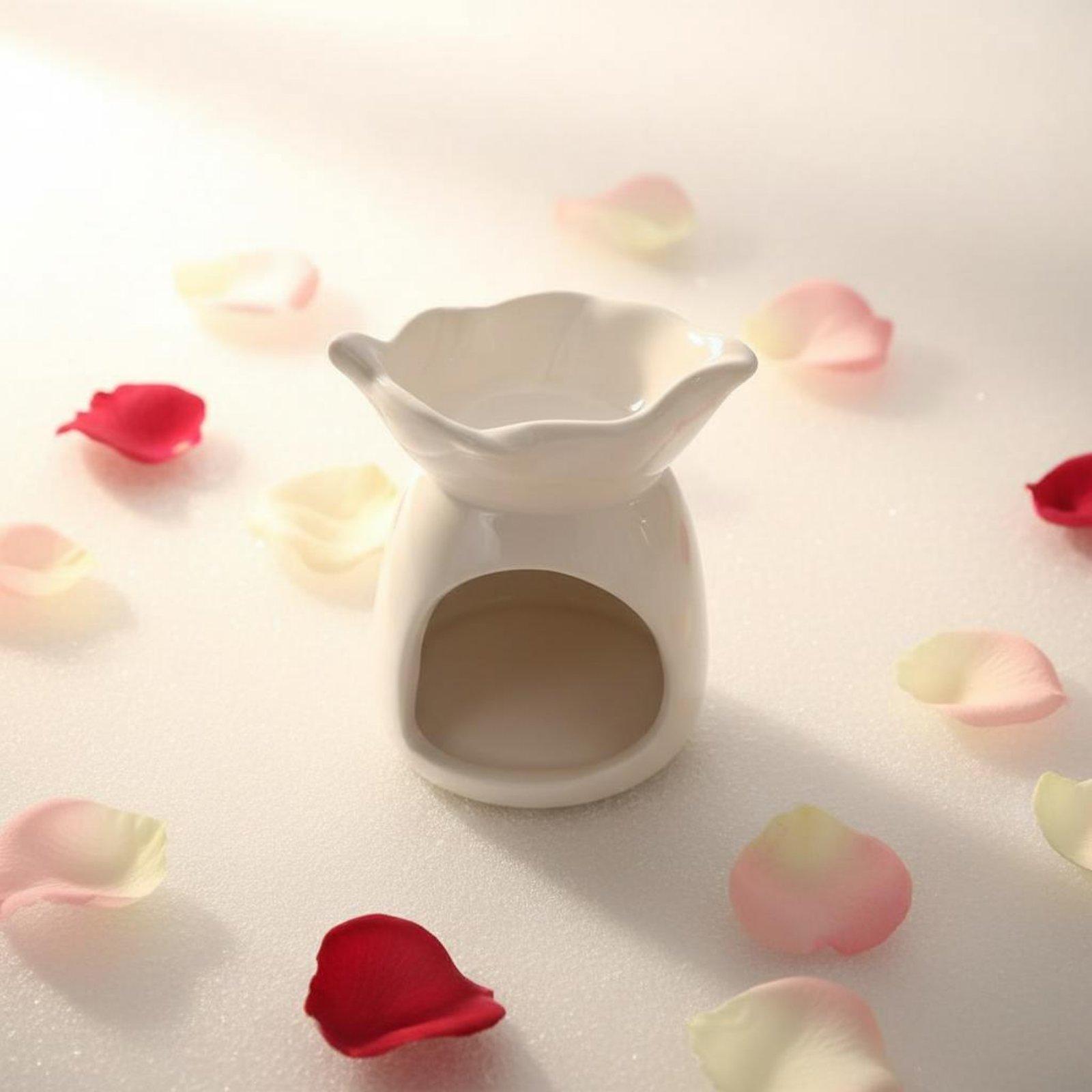 Home Decor Essentials - Ceramic Scented Candle Holder Essential Oil