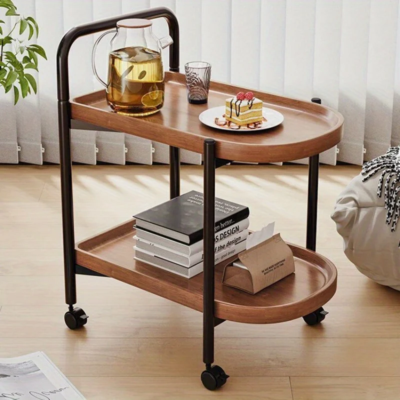 Home Decor Minimalist Style - Nordic Style Rolling Side Table, Sofa