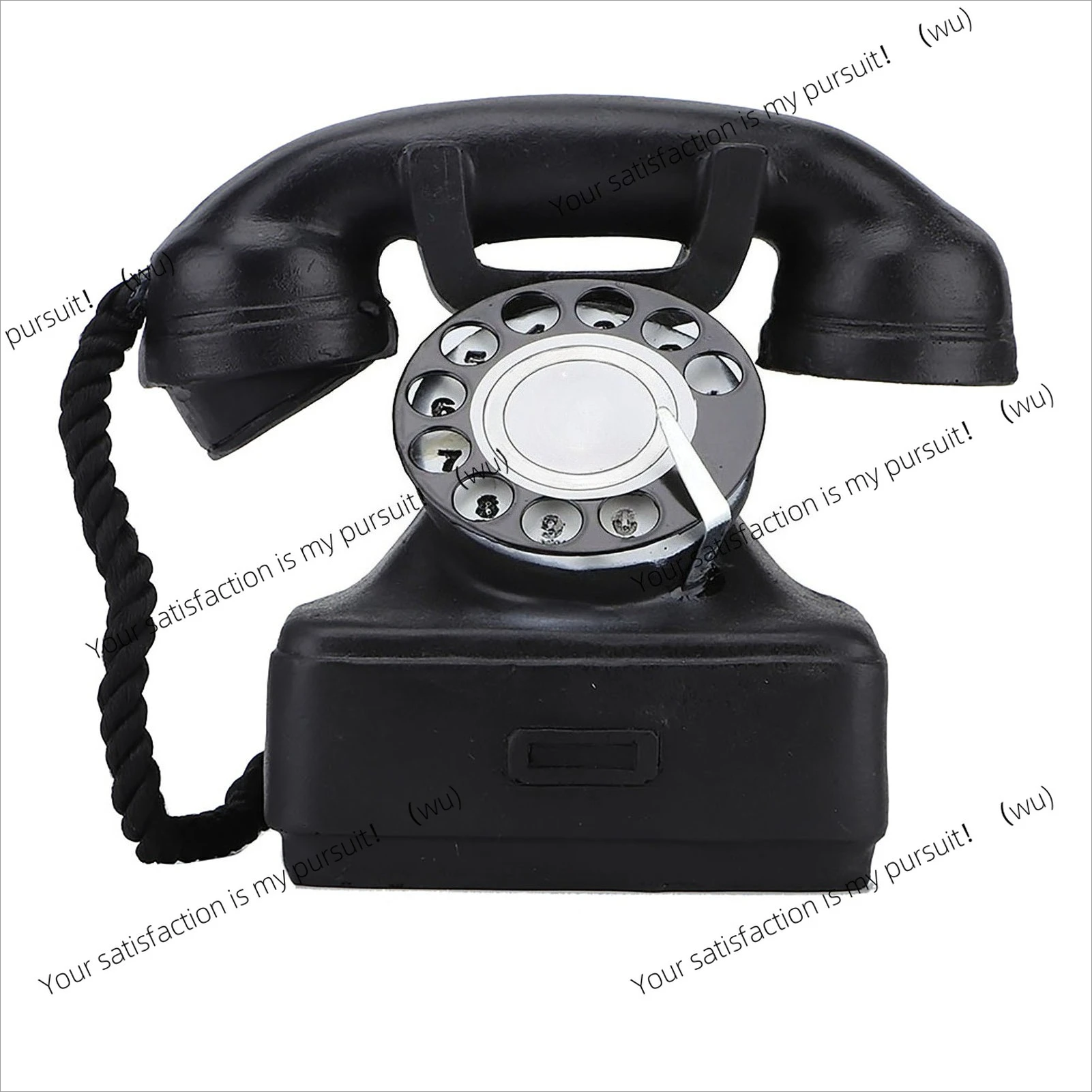 Home Decor Simulator - Retro landline phone model ornament, resin