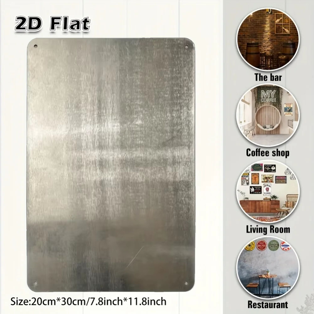 2D Vintage Metal Sign, Virgin  - огляд і ціна Home Decor Frames