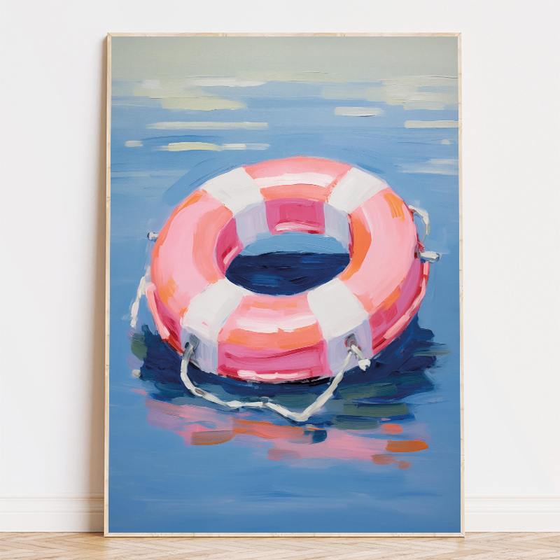 Colorful Pool Float Lifebuoy P - огляд і ціна Home Decor Essentials