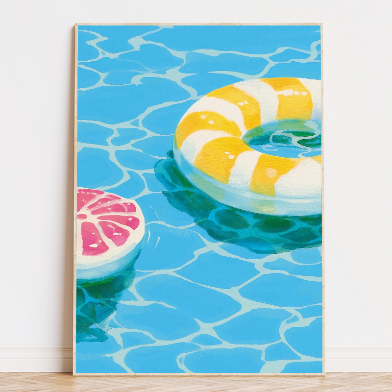 Colorful Pool Float Lifebuoy P - огляд і ціна Home Decor Essentials
