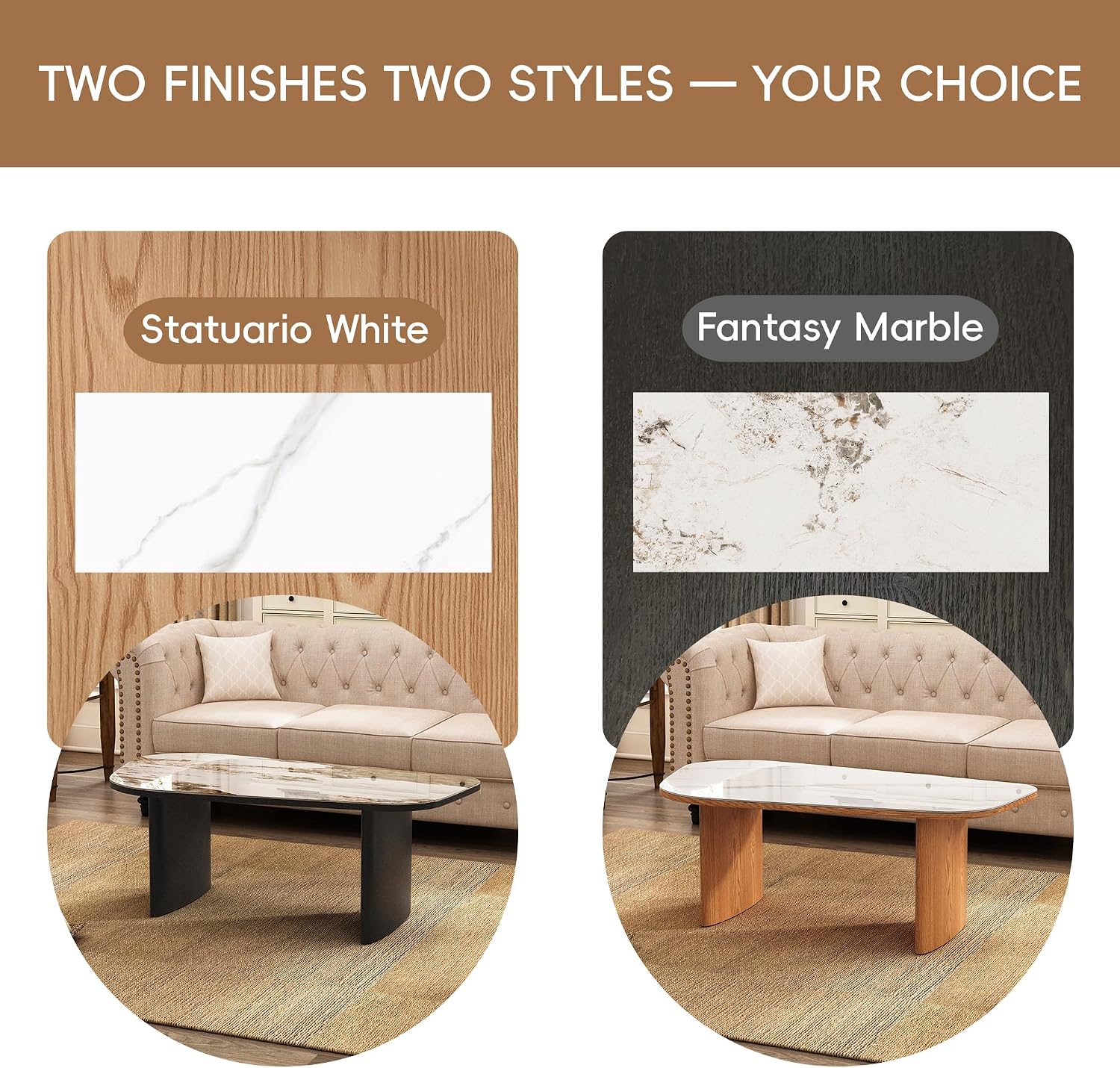 Luxury Sintered Stone Coffee T - огляд і ціна Home Decor Center