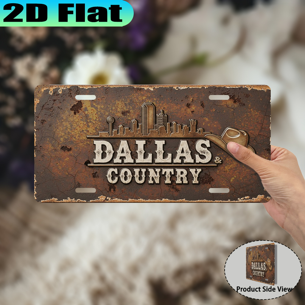 2D Flat Dallas & Country Cowbo - огляд і ціна Home Decor Dallas