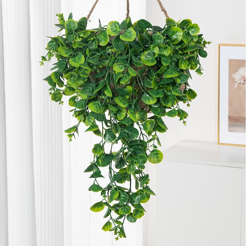 Eucalyptu Fern Rattan Artifici - огляд і ціна Rattan Plant Basket