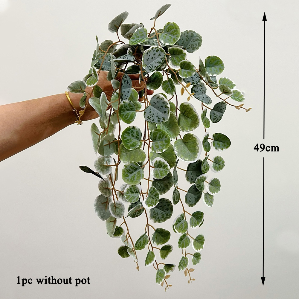 49cm Artificial Plants Vines F - огляд і ціна Rattan Plant Basket