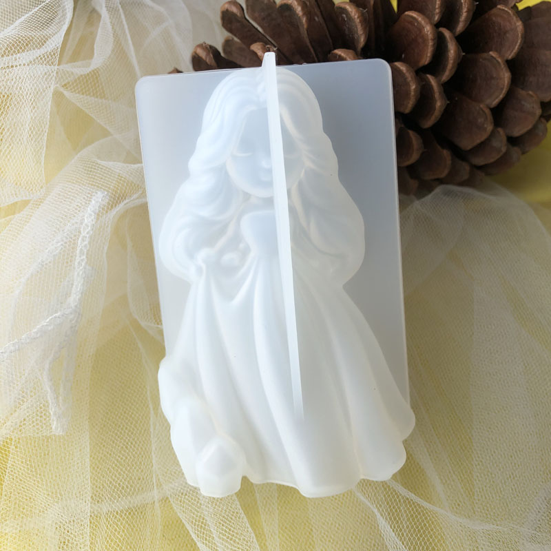 3D Cute Princess Silicone Cand - огляд і ціна Home Decor Etsy