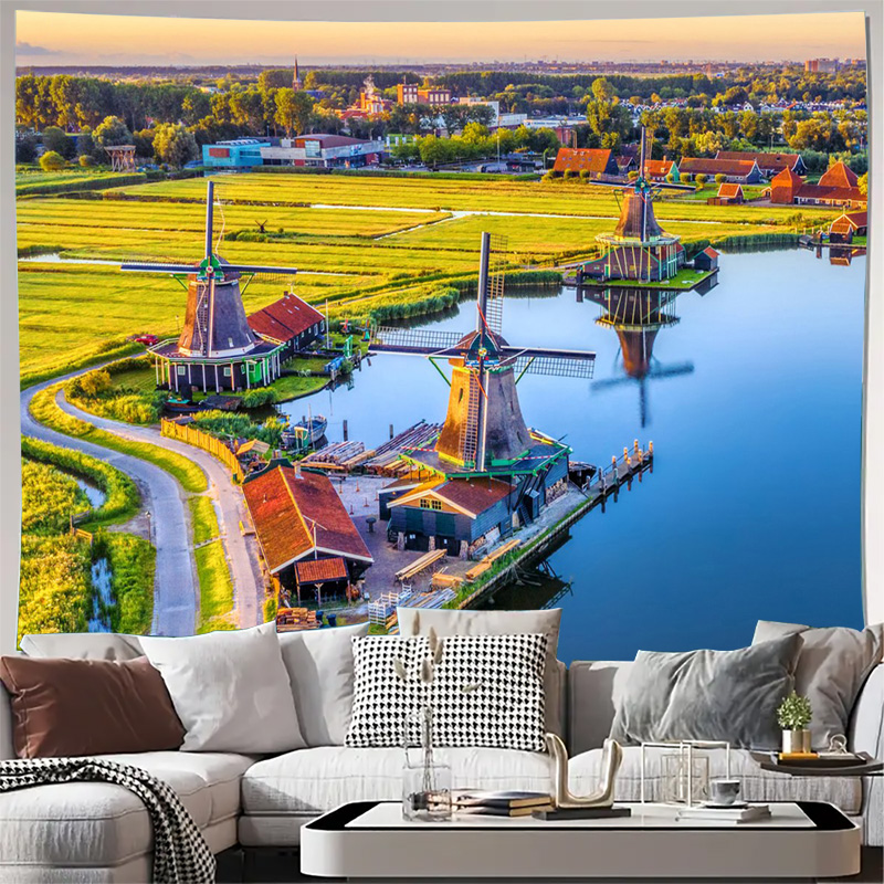 Large Bohemian Dutch Windmills - огляд і ціна Home Decor Netherlands