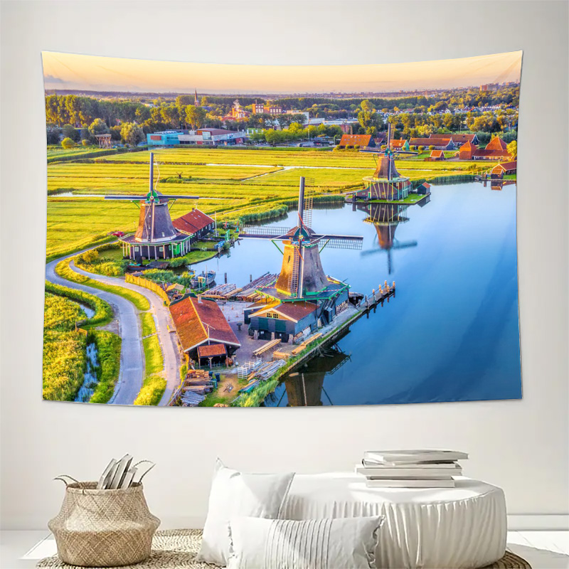 Large Bohemian Dutch Windmills - огляд і ціна Home Decor Netherlands