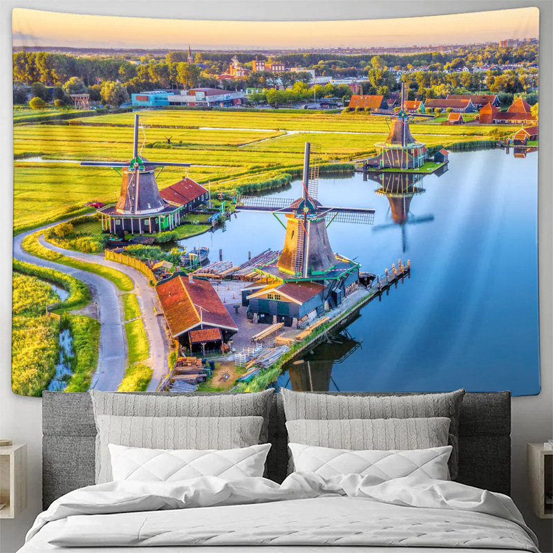 Large Bohemian Dutch Windmills - огляд і ціна Home Decor Netherlands