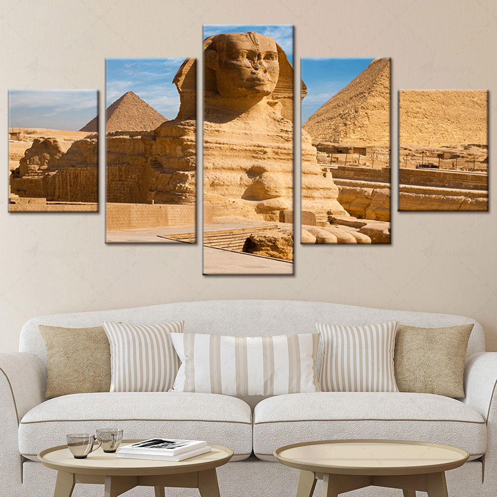 5 Panel Ancient Egypt Queen Ph - огляд і ціна Home Decor Egypt
