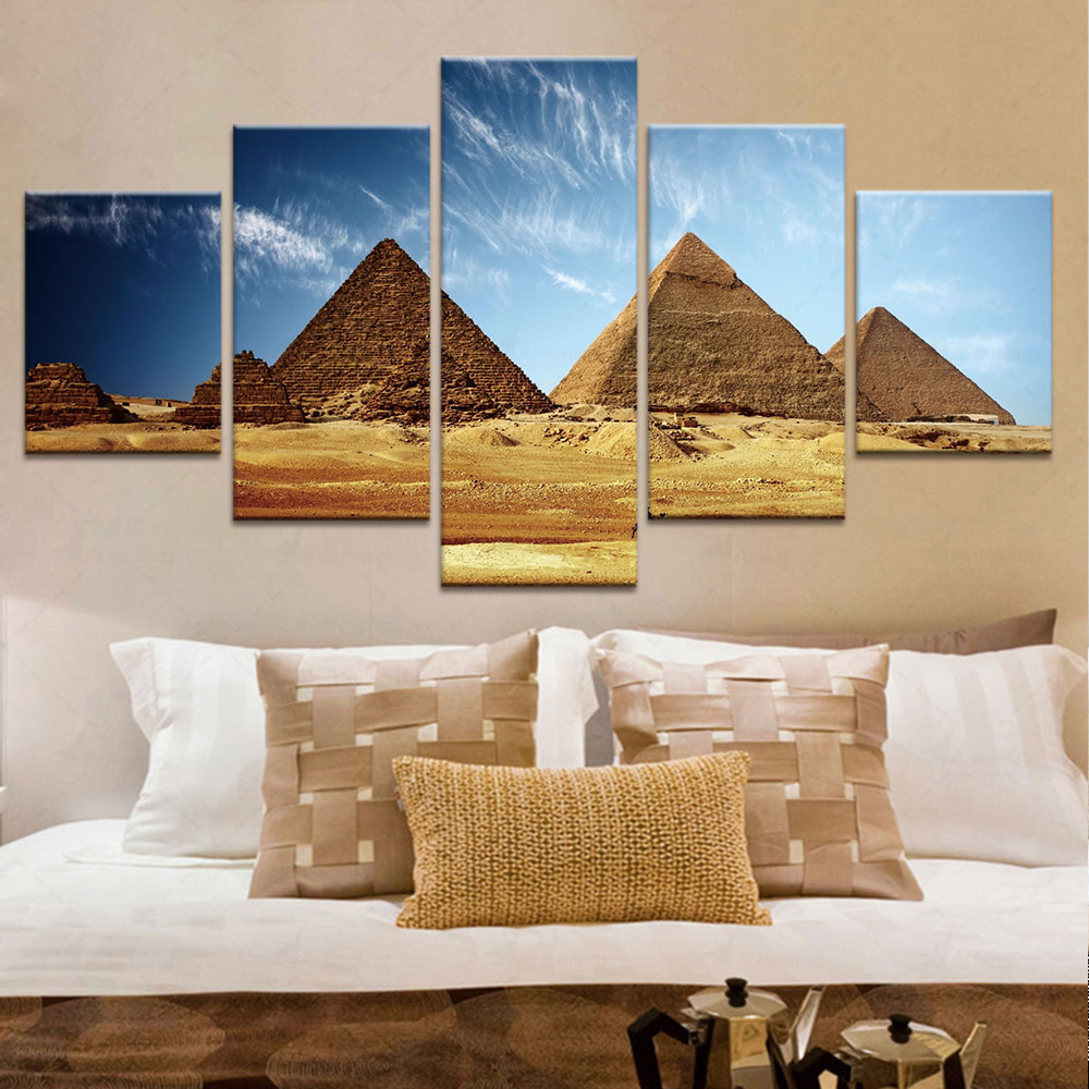 5 Panel Ancient Egypt Queen Ph - огляд і ціна Home Decor Egypt