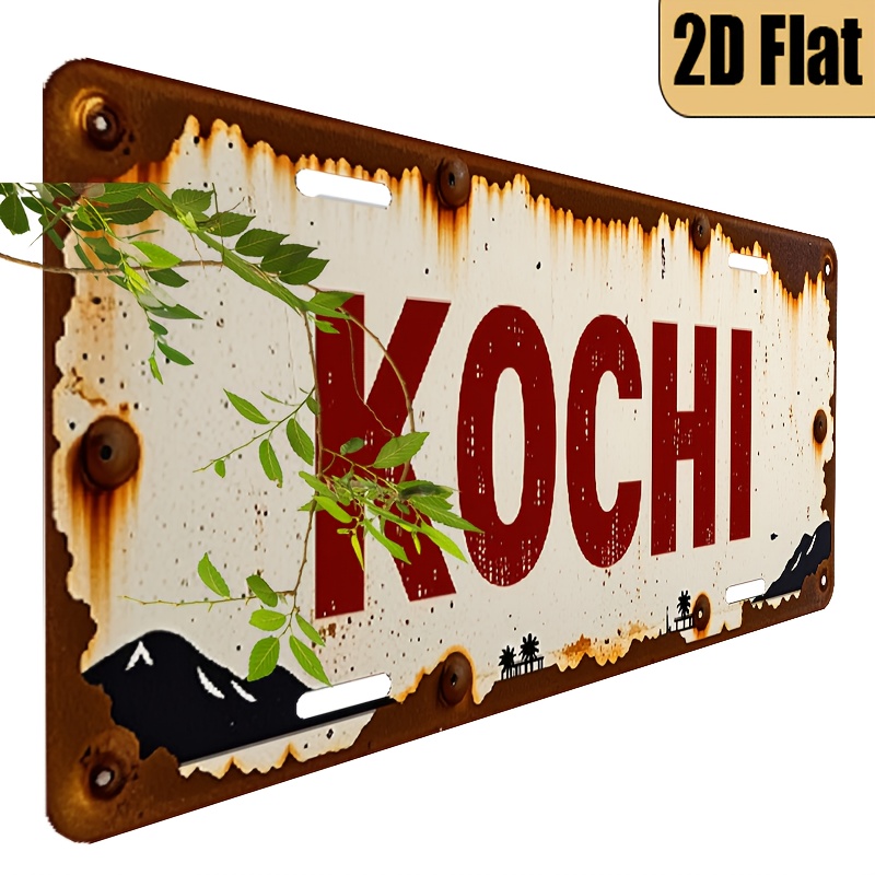 KOCHI AL Sign - Vintage Durabl - огляд і ціна Home Decor Kochi