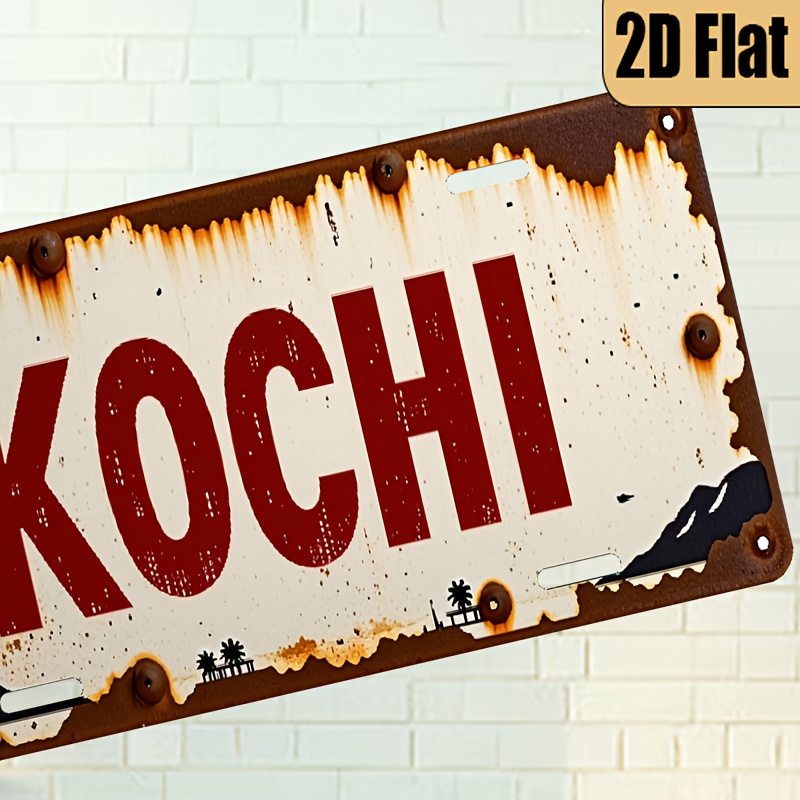 KOCHI AL Sign - Vintage Durabl - огляд і ціна Home Decor Kochi