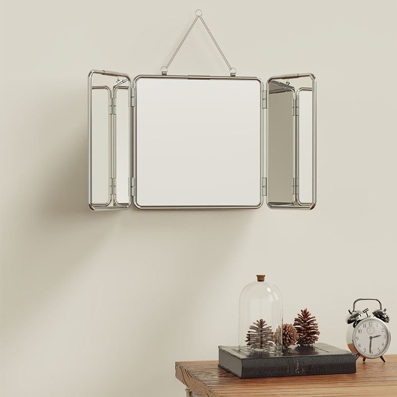 Ins Style Square Three Fold Wa - огляд і ціна Home Decor Mirror