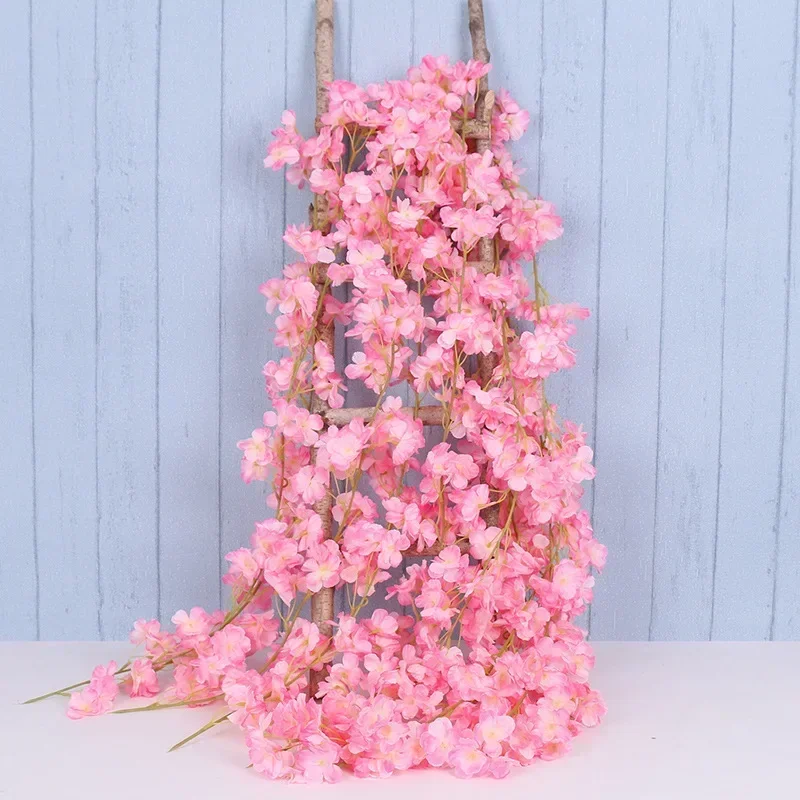 135 flower heads 1pcs silk art - огляд і ціна Rattan Plant Basket
