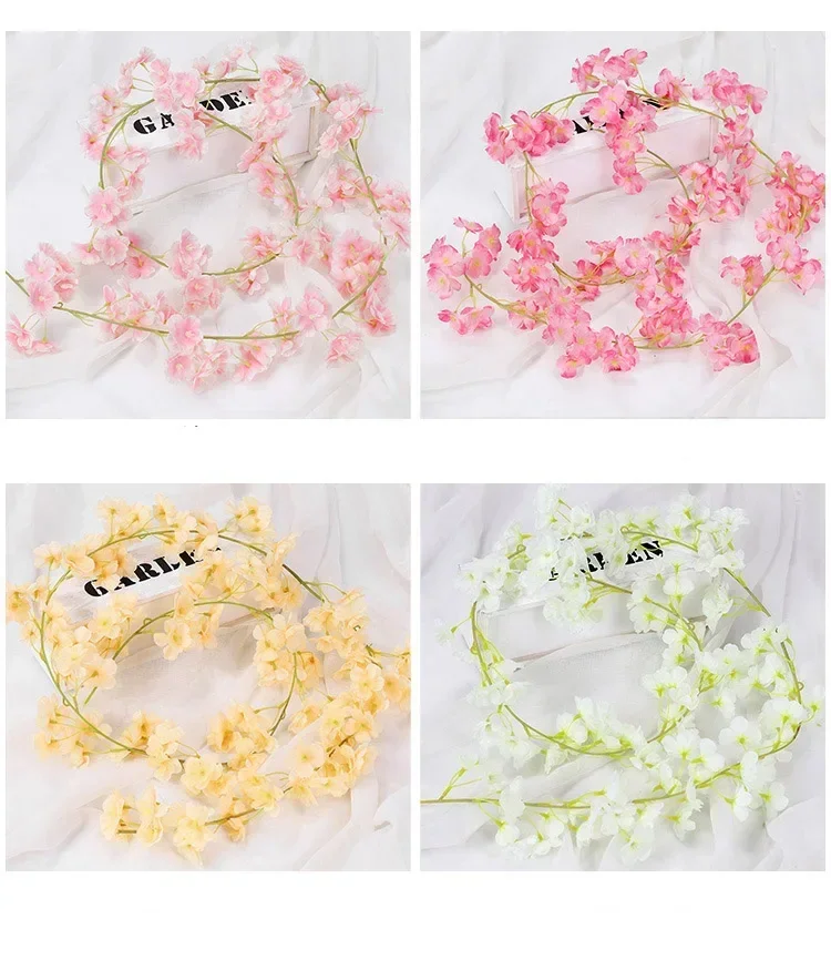 135 flower heads 1pcs silk art - огляд і ціна Rattan Plant Basket