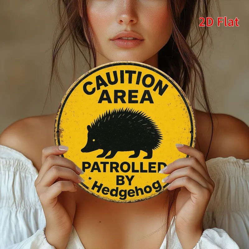 Vintage Rustic Hedgehog Patrol - огляд і ціна Home Decor Yellow