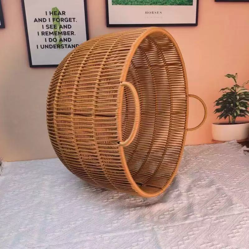 Handmade Rattan-Look Woven Sto - огляд і ціна Rattan Plant Basket