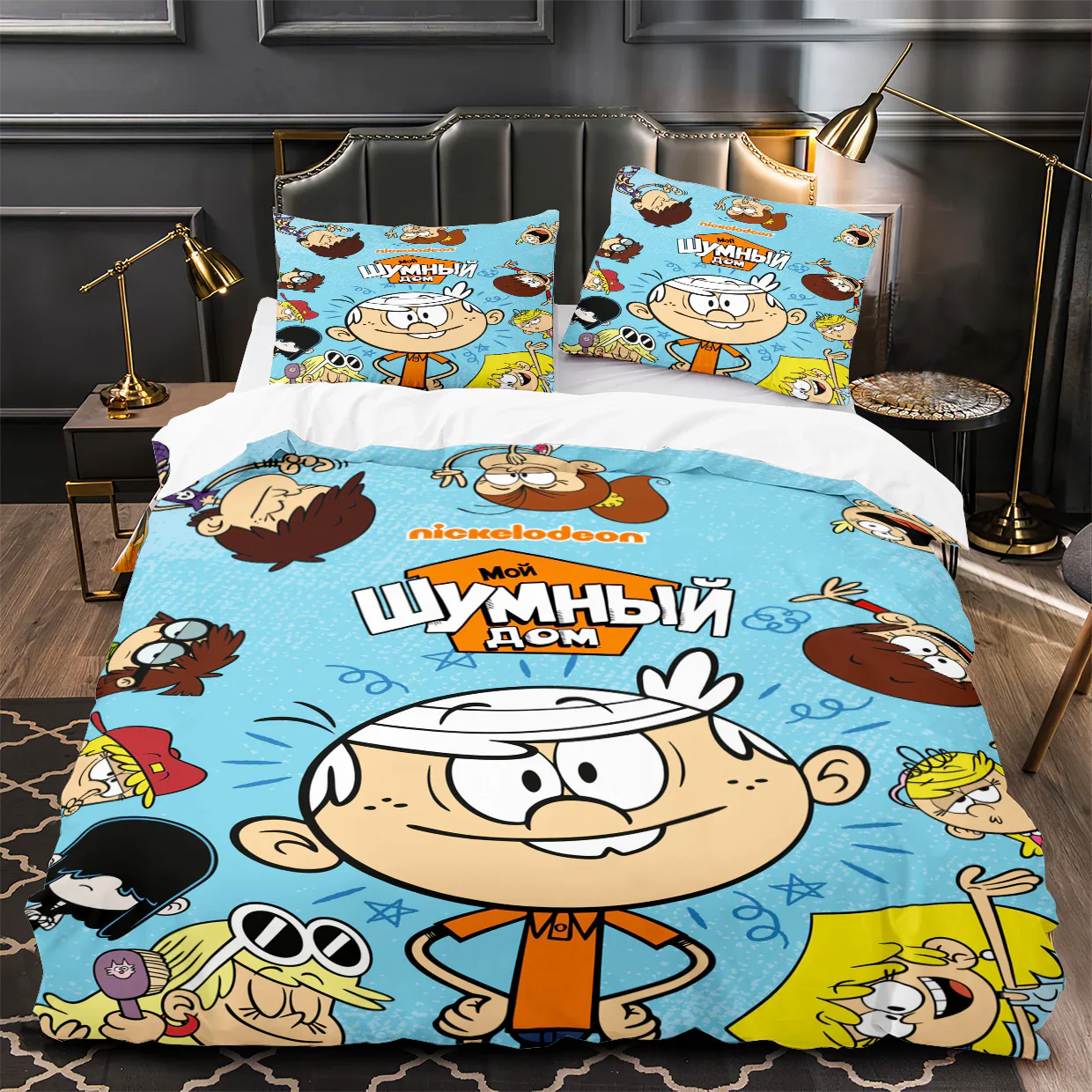 Cartoon Loud House 3D Printed  - огляд і ціна Home Decor Etsy