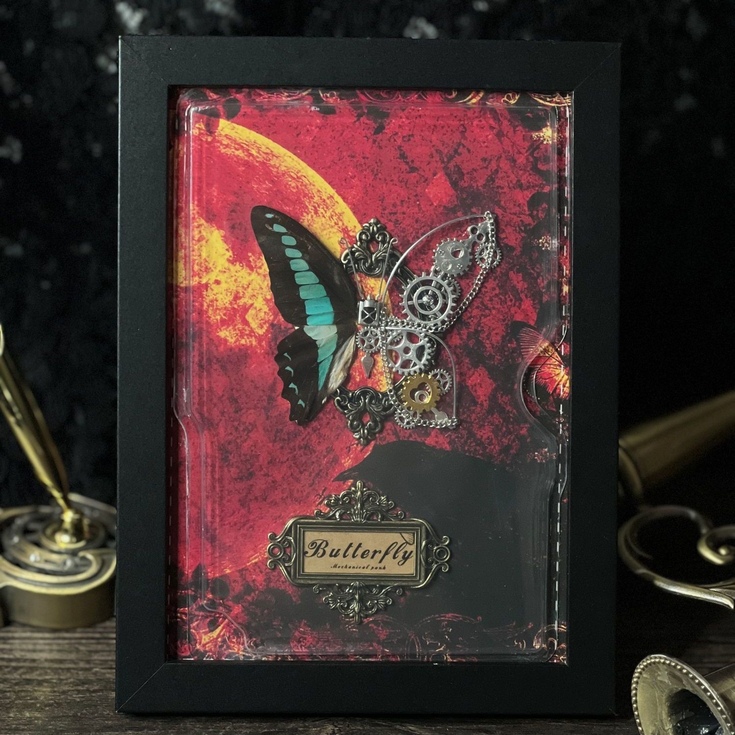 Steampunk Butterfly Frame DIY  - огляд і ціна Home Decor Mirror