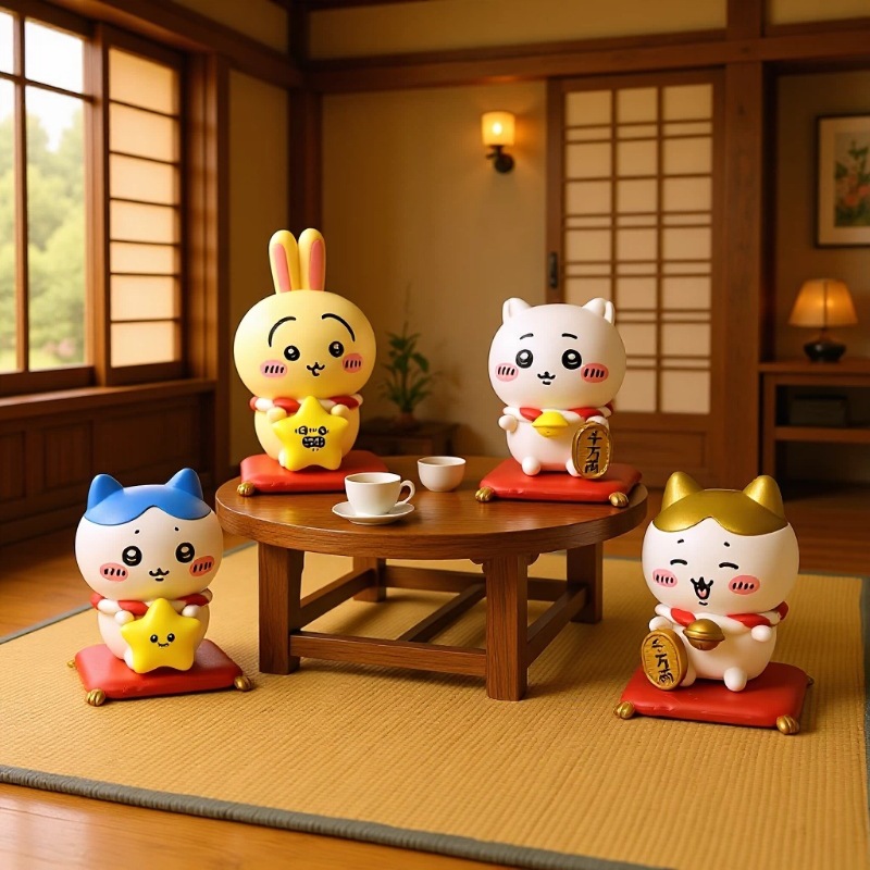 Kawaii CKW Lucky Cat Figurine  - огляд і ціна Home Decor Theme