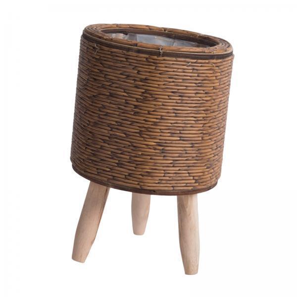 2x Legged Woven Basket for Pla - огляд і ціна Rattan Plant Basket
