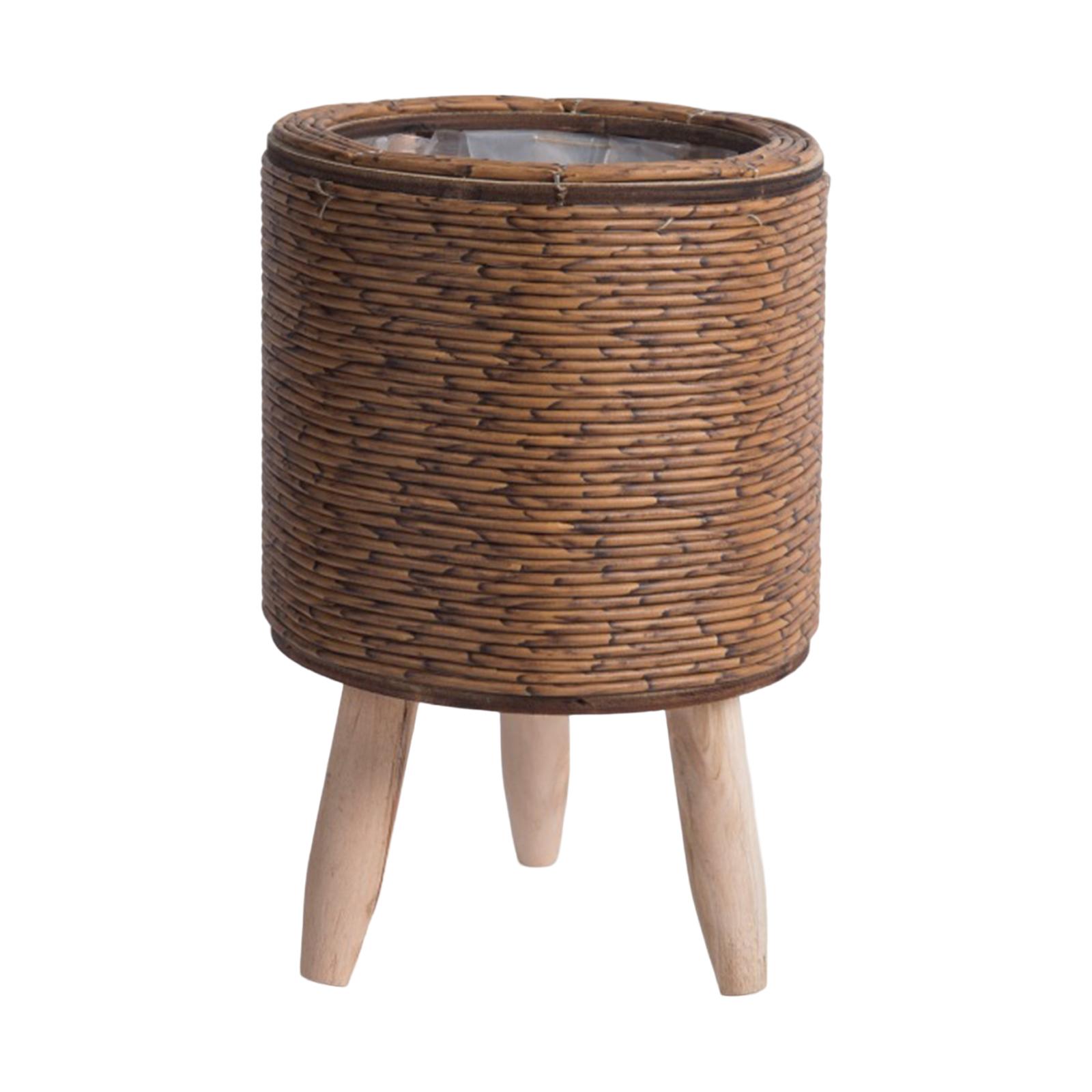 2x Legged Woven Basket for Pla - огляд і ціна Rattan Plant Basket