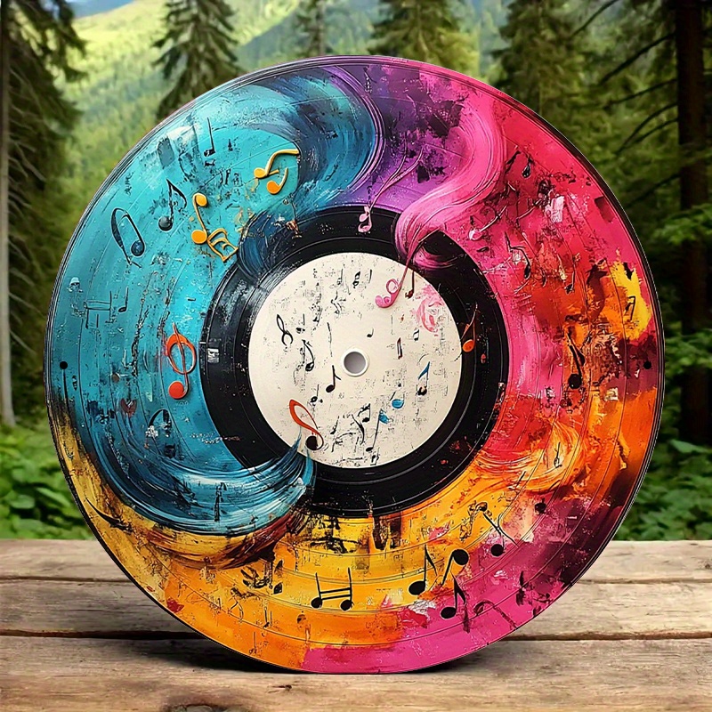 12-Inch Vibrant Vinyl Record A - огляд і ціна Home Decor Theme