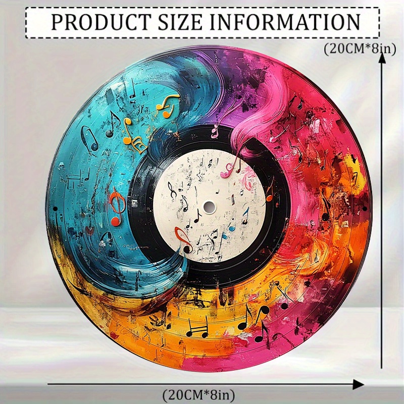 12-Inch Vibrant Vinyl Record A - огляд і ціна Home Decor Theme