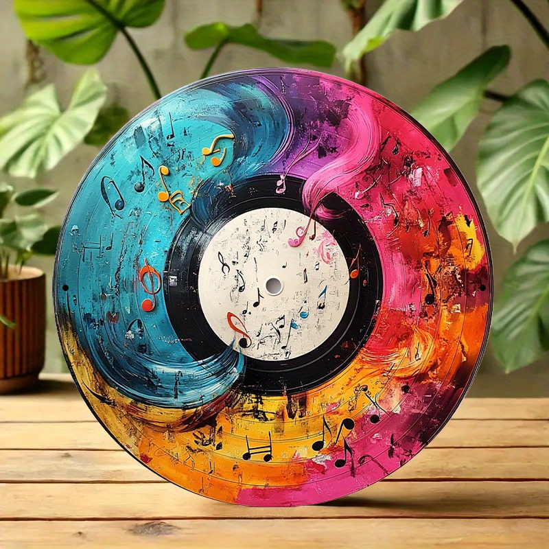 12-Inch Vibrant Vinyl Record A - огляд і ціна Home Decor Theme