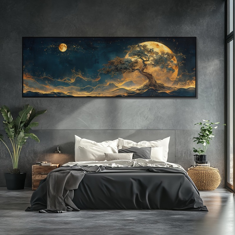 Giant Tree of Life Canvas Prin - огляд і ціна Home Decor Theme