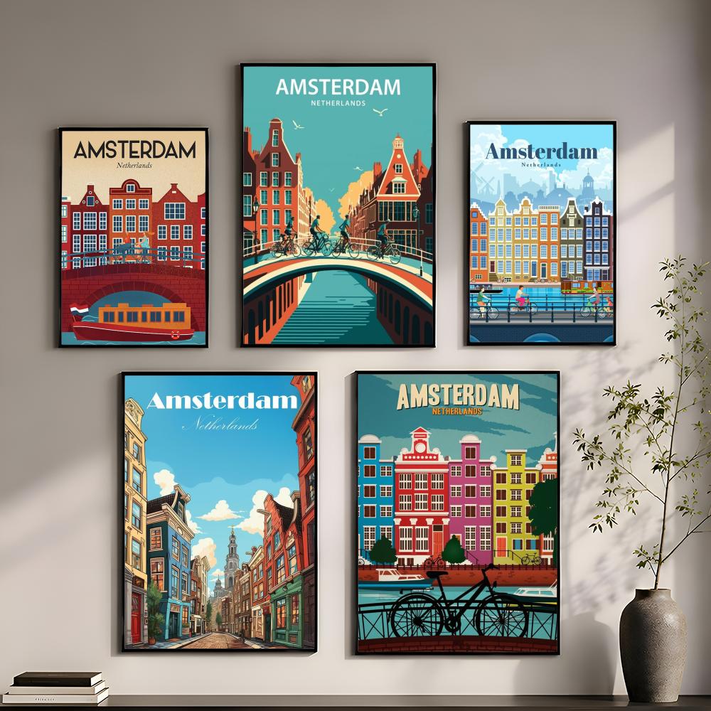 Amsterdam Netherlands Poster P - огляд і ціна Home Decor Netherlands