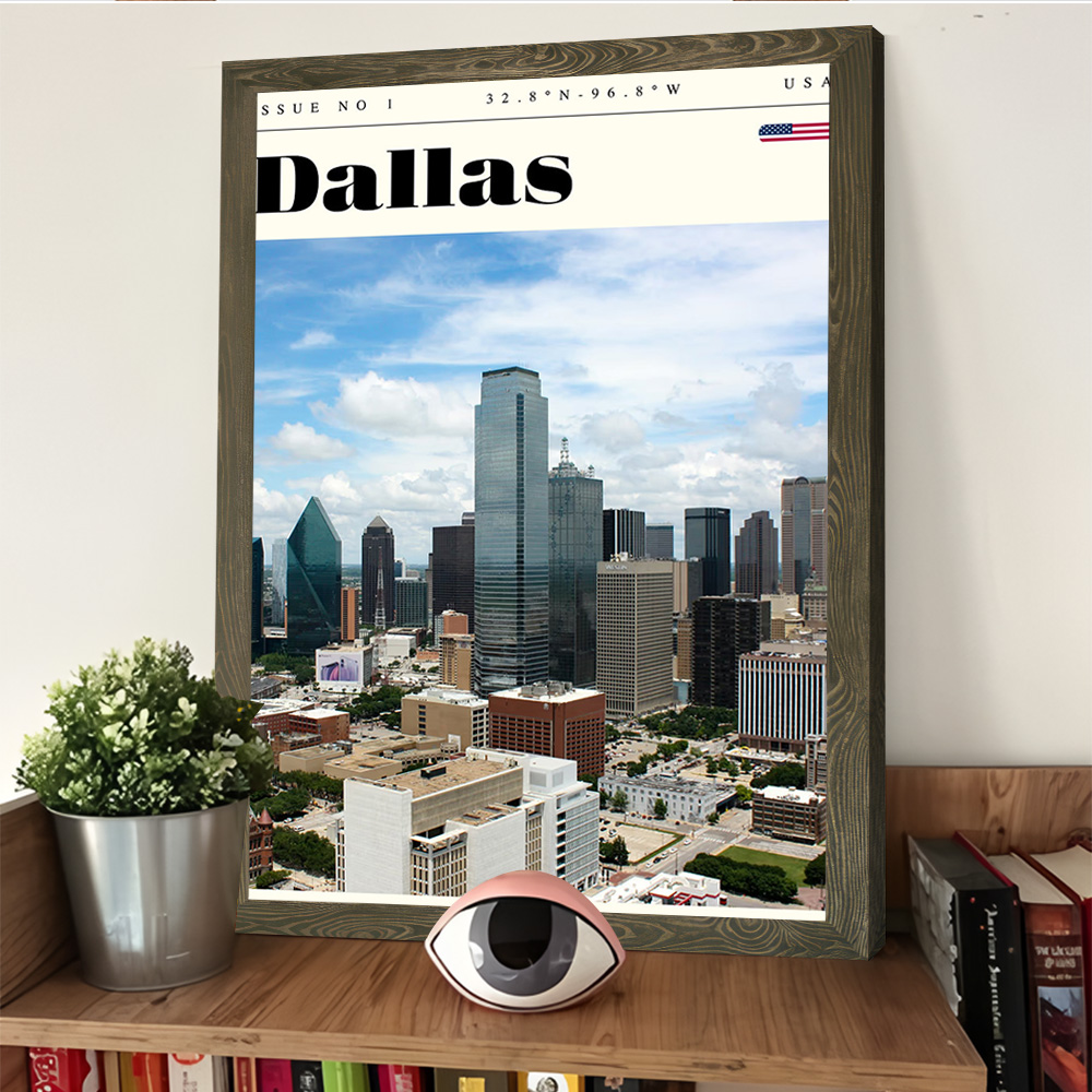 Dallas Texas Travel Printing P - огляд і ціна Home Decor Dallas