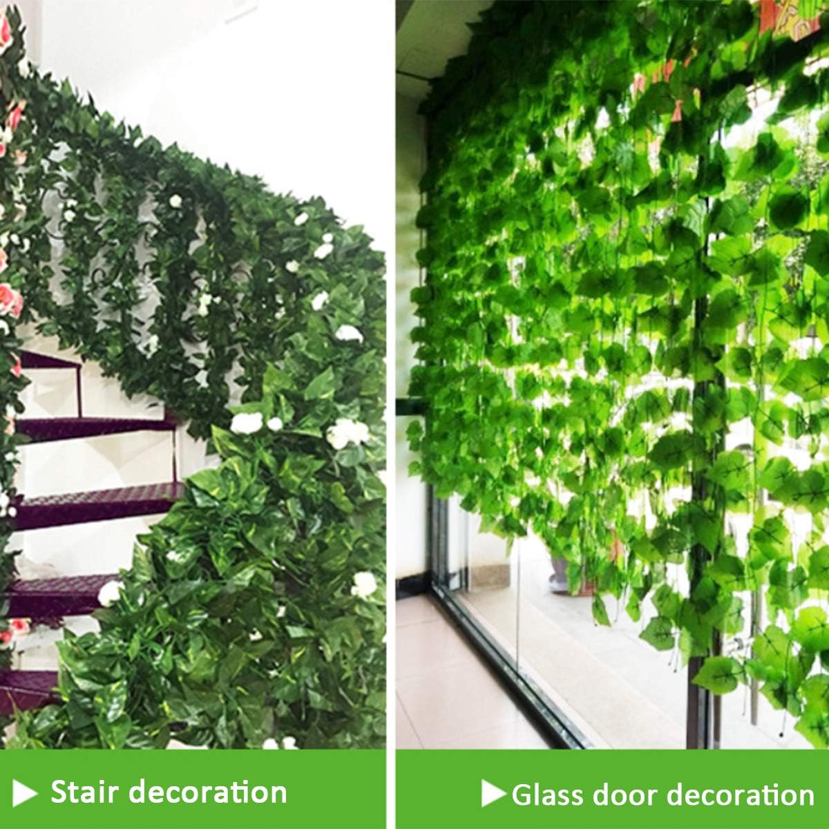 100/2M Artificial Green Ivy Vi - огляд і ціна Rattan Plant Basket