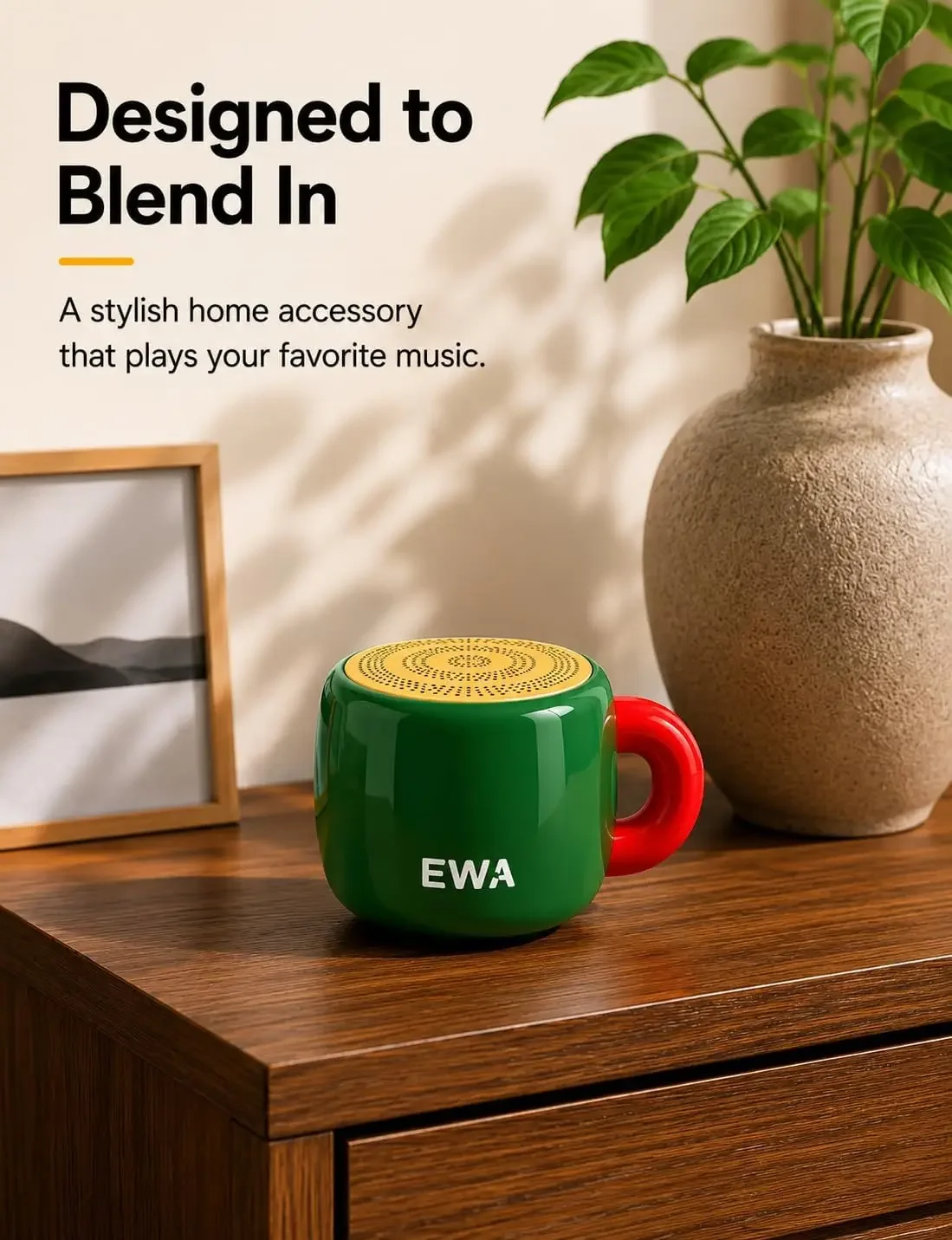 EWA Cup-Shaped Mini Bluetooth  - огляд і ціна Home Decor Range