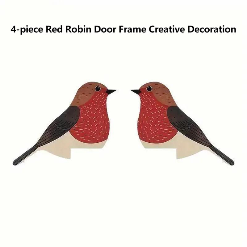 4-piece Bohemian Wooden Bird O - огляд і ціна Home Decor Frames