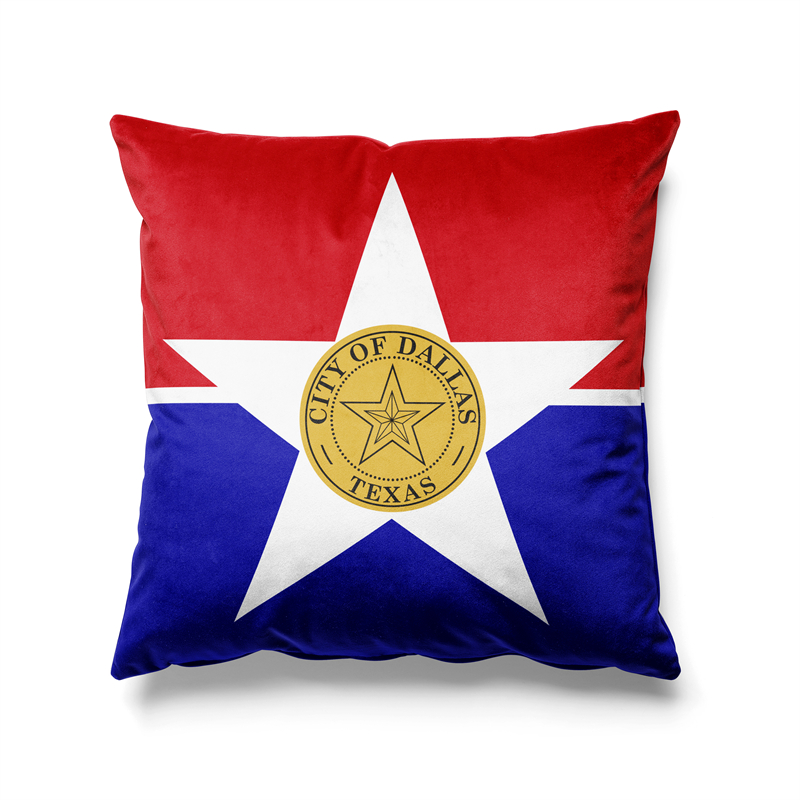 Aertemisi 18'' x 18'' Dallas T - огляд і ціна Home Decor Dallas