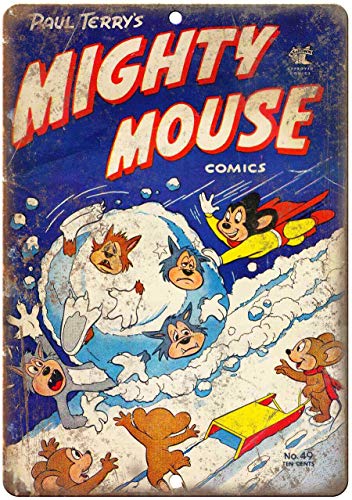 Mighty Mouse Comics Theme   Me - огляд і ціна Home Decor Theme