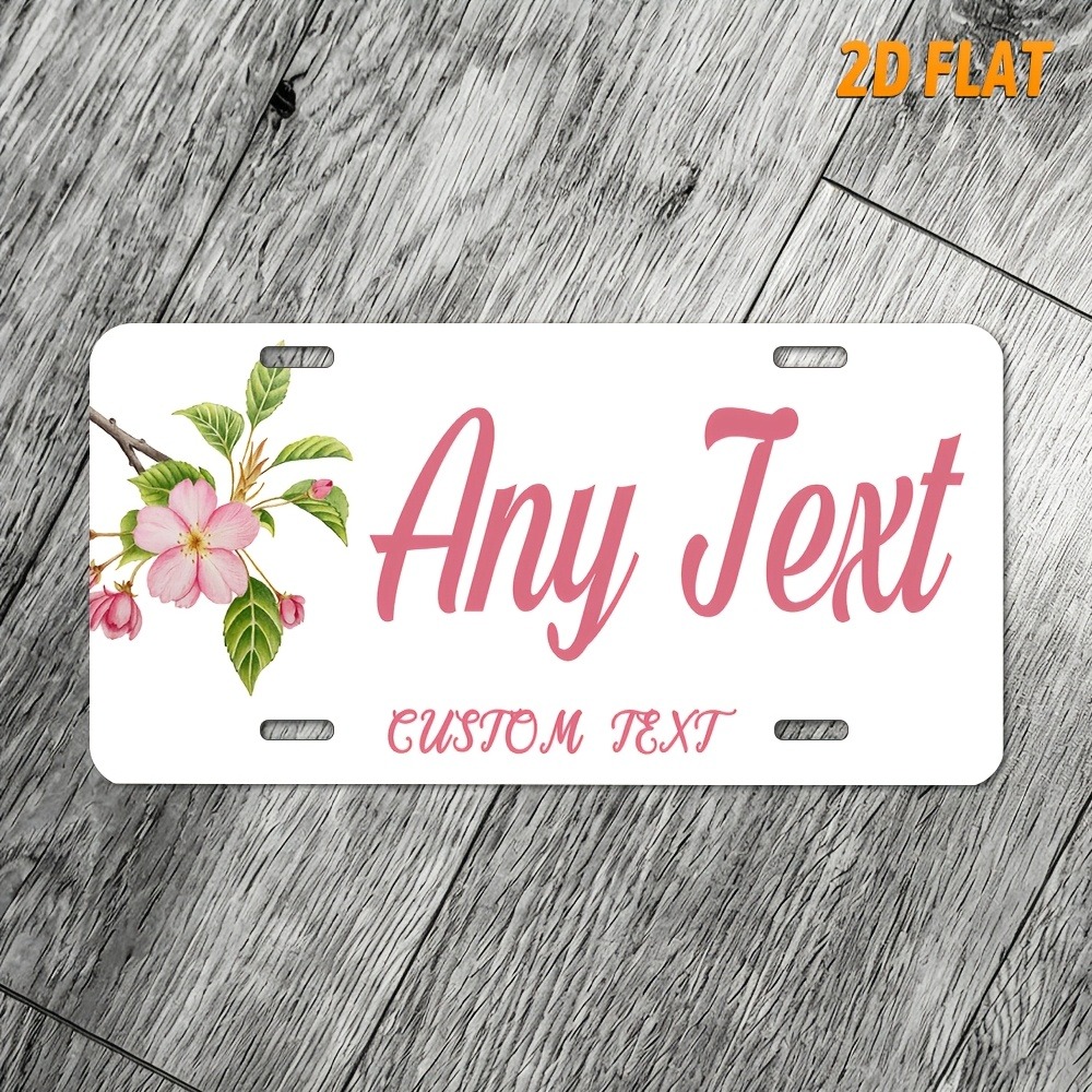 2D Flat 1pc Custom Plaque, Per - огляд і ціна Home Decor Theme