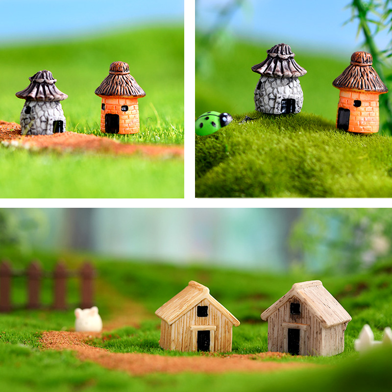 Mini Small House Figurine Resi - огляд і ціна Home Decor Deals